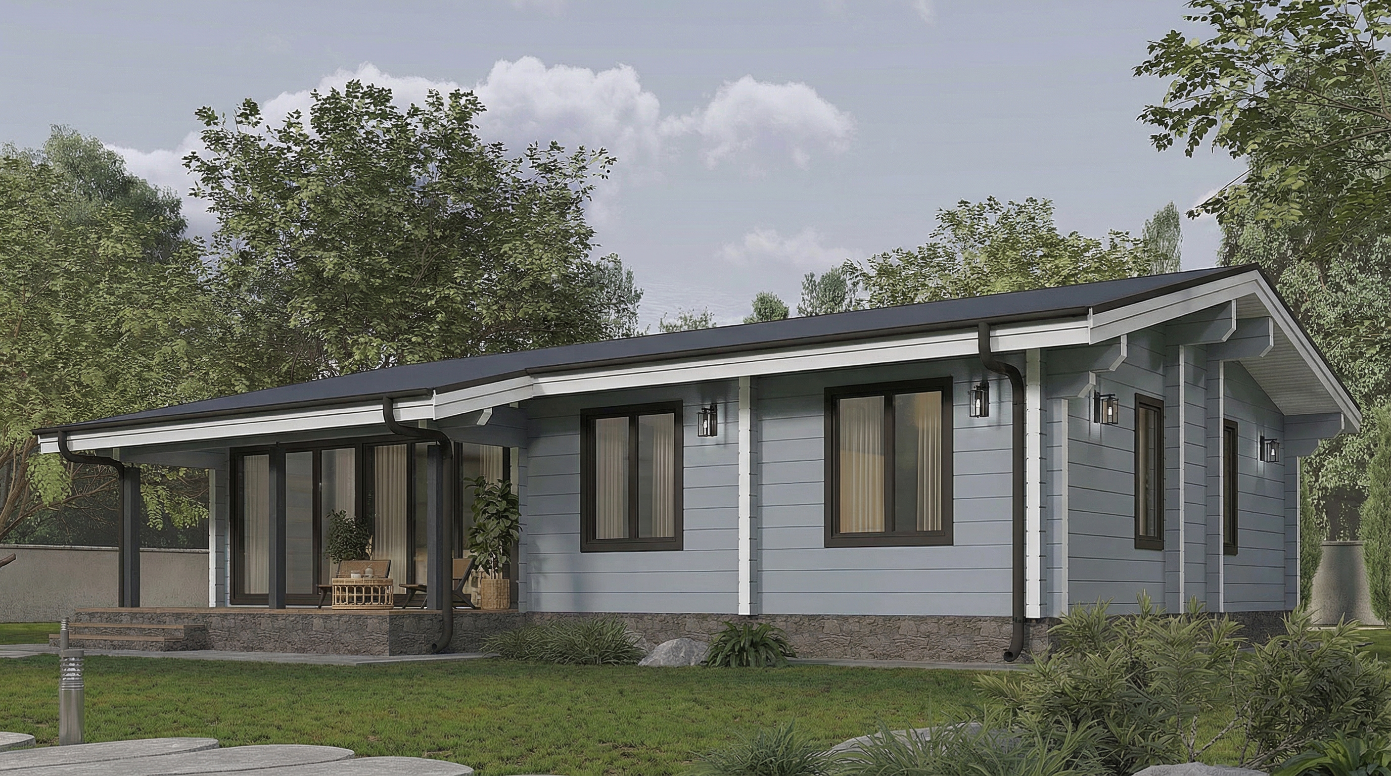 Дом из клееного бруса VZ-415