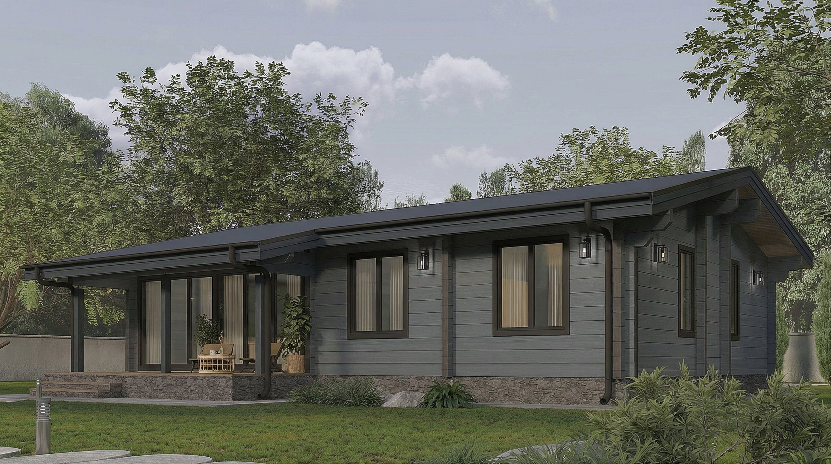 Дом из клееного бруса VZ-415