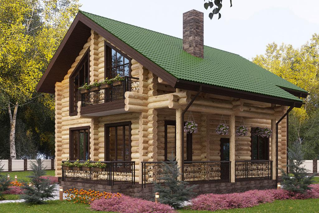 Дизайн деревянного дома - это просто
